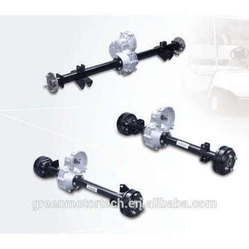 EV drive axle with hydraulic braking